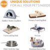 K&H Pet Products Cool Bed III Dog Cooling Mat, Indoor Outdoor Cooling Beds for Large Dogs, Chilling Pet Pad for in Home, Outdoor Houses, Crates, Yards, Porches - Large 44 X 32in Chill Blue