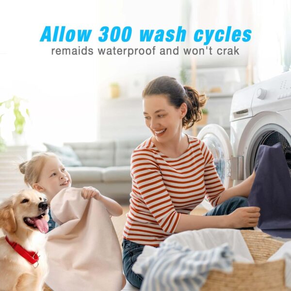 Dog Bed Covers Replacement Washable 100% Waterproof Dog Bed Cover 2 Pack Soft Noiseless Dog Bed Sheets for Dog Bed/pet Bed, 44" x 35" Blue