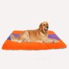 VOSAREA Warm Pet Fleece Pad Dog Blanket Cushion Bed Mat for Chihuahua Husky Multi-use Mat for Couch Car Travel Decorative