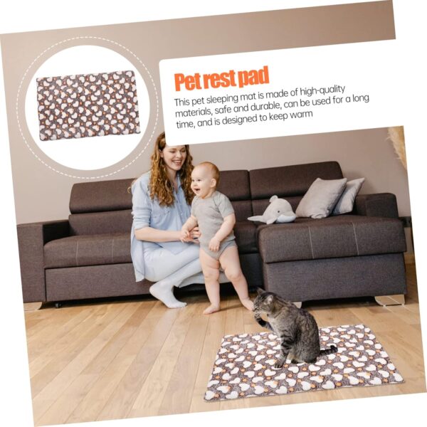 Warm Nest Pad Dog Blanket for Bed Protection Washable Pet Blanket Comfortable Puppy Bed Pet Nest Cushion