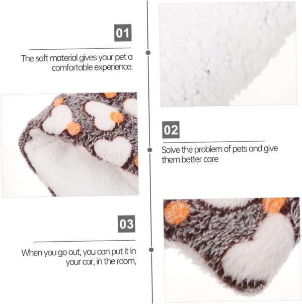 Warm Nest Pad Dog Blanket for Bed Protection Washable Pet Blanket Comfortable Puppy Bed Pet Nest Cushion