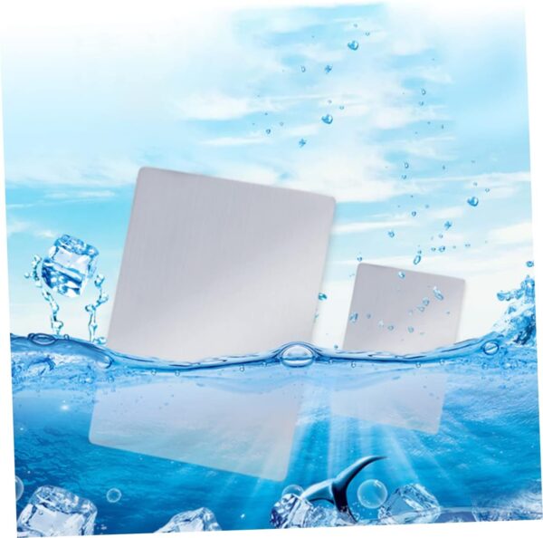 TOYANDONA Cooling Pad for Dogs Cats Aluminum Pet Bed Outdoor Ice Mat Pet Cage Sleeping Pad