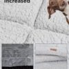 Low-Profile Dog Pad Mat for Large Dogs, Washable Ultra Soft Dog Crate Mat, High Density Foam Pet Beds for Indoor & Outdoor Dogs, 36" x 27", Gray