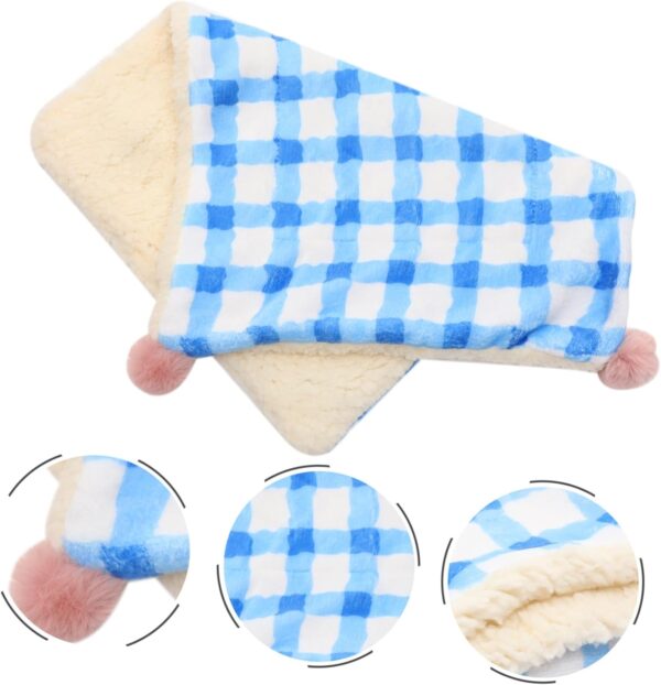 KESYOO Pet Sleeping Bed for Cats and Dogs Soft Warm Cushion for Winter Cozy Kitten Mat Lightweight Portable Dog Bed for Indoor Use