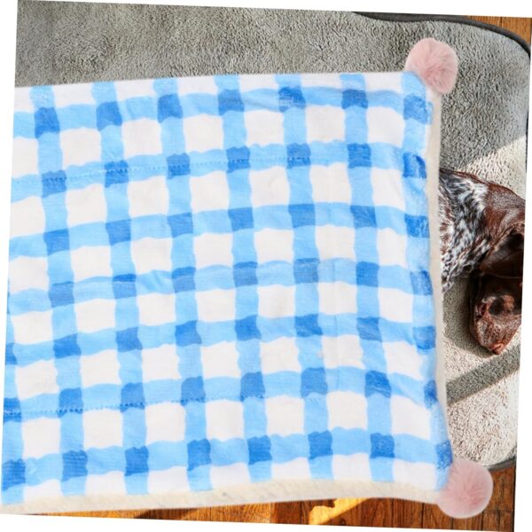 KESYOO Pet Sleeping Bed for Cats and Dogs Soft Warm Cushion for Winter Cozy Kitten Mat Lightweight Portable Dog Bed for Indoor Use