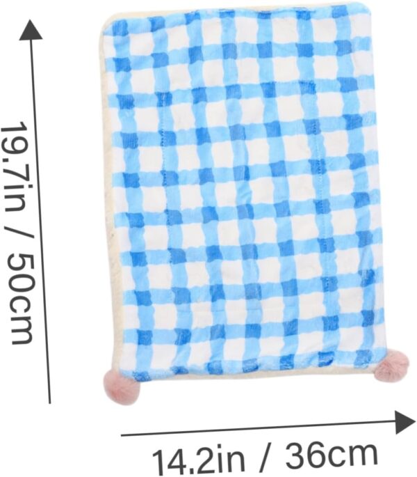 KESYOO Pet Sleeping Bed for Cats and Dogs Soft Warm Cushion for Winter Cozy Kitten Mat Lightweight Portable Dog Bed for Indoor Use