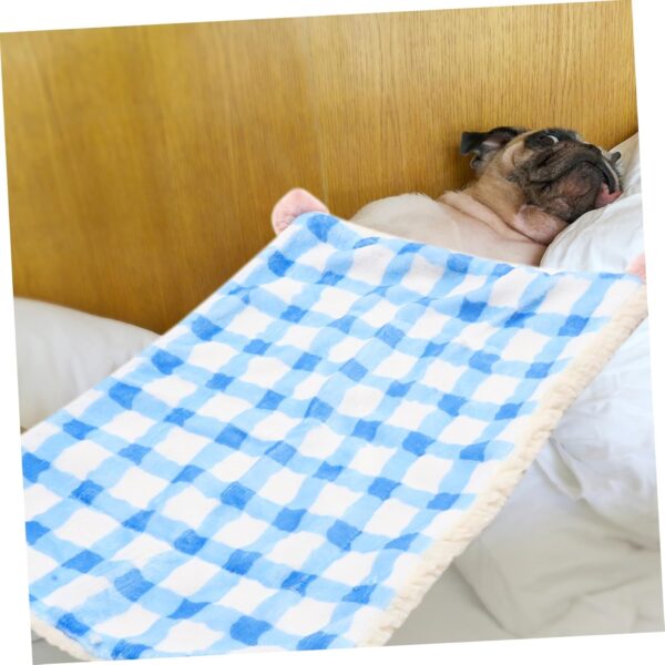 KESYOO Pet Sleeping Bed for Cats and Dogs Soft Warm Cushion for Winter Cozy Kitten Mat Lightweight Portable Dog Bed for Indoor Use