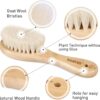 haakaa Baby Hair Brush and Comb Set & Pear-FECT Manicure Kit for Newborns & Toddlers, Natural Soft Goat Bristles and Wooden Handle, Baby Healthcare and Grooming Kit, Baby Nail Clippers, Pearl White