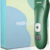 Baby Hair Clippers for Beginners - 13 Pieces Professional Baby Hair Cutting Kit, Silent Hair Clippers Autism with IPX7 Waterproof, Safe Ceramic Blades and LCD Display for Babies & Children & Adults