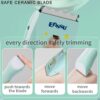 ENSSU Baby Hair Clippers, Lower Noise Haircut Trimmers for Children with Autism and Sensory Sensitivity, Babies Infant Kids Waterproof Hair Cutting Kits