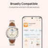 HUAWEI Watch GT 5 46mm Smartwatch, up to 14 Days Battery Life, All New Running and Cycling Sports Smart Watch, Sharp Edged Design, Health Tracking, Compatible with iOS and Android, Blue