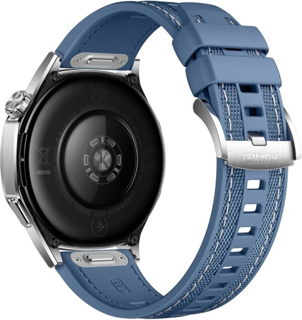 HUAWEI Watch GT 5 46mm Smartwatch, up to 14 Days Battery Life, All New Running and Cycling Sports Smart Watch, Sharp Edged Design, Health Tracking, Compatible with iOS and Android, Blue