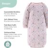 The Peanutshell Baby Layette Gift Set for Girls - 16 Piece New Born Girl Gift Set, Baby Clothes, 0-9 Months - Prairie Floral