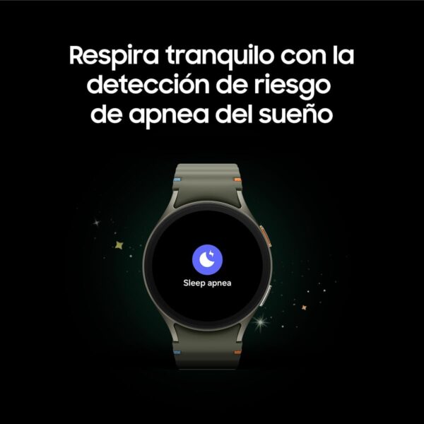 SAMSUNG Galaxy Watch 7 (44mm) AI Smartwatch w/ 1.5" AMOLED, Wear OS 5, Wi-Fi, Bluetooth, Heart Rate, Sleep Apnea & GPS Fitness Tracker, International Model L310 (w/Fast Charger, Green)