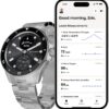 Withings Scanwatch Nova - Heart Health Hybrid Smart Watch for Men & Women - SPO2, Temperature Monitoring, Sleep, Respiratory Health, Cycle Monitoring, 30-Day Battery Life, Apple iOS/Android