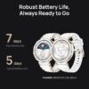 HUAWEI Watch GT 5 Pro 42 mm Smartwatch, Sharp-Edged Design, up to 7 Days Battery Life, Pro-Level Sports Watch, Health Tracking, Compatible with iOS and Android, White Ceramic