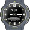 Wearable4U Garmin Instinct Crossover, Rugged Hybrid Smartwatch, Analog Hands and Digital Display 1.27 in, Blue Granite E-Bank Bundle