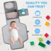 Baby Gift Set for Newborn, New Baby Boy Gift Basket, Newborn Essentials Hat Onesie Bear Toys Keepsake Blanket Infant Diaper Changing Pad Bibs, Baby Shower Gifts for Boys