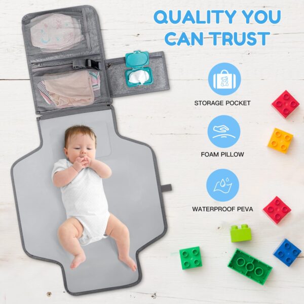 Baby Gift Set for Newborn, New Baby Boy Gift Basket, Newborn Essentials Hat Onesie Bear Toys Keepsake Blanket Infant Diaper Changing Pad Bibs, Baby Shower Gifts for Boys