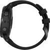 Garmin fenix 5 Plus, Premium Multisport GPS Smartwatch, Features Color Topo Maps, Heart Rate Monitoring, Music and Contactless Payment, Black with Black Band