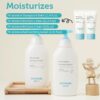 Baby Skin Care Gift Set - Korean Baby Skincare & Bath Time Essentials - Shampoo & Bath, Moisutre Lotion, Cream - Hydrating & Nourishing, 4 Items
