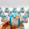 Wedding Favor guest Bulk, Set of Scented Rose shaped Candle Party Favors. Custom Baby shower favors, Bridal shower gifts, personalized bachelorette party favors for adults (White Roses, Set of 20)