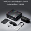 RayNeo Air 2s XR Glasses - Latest AR Glasses with 4 Speakers, 201" Micro OLED with 120 Hz, 5000 nits Brightness, Smart Glasses for iPhone 16/15/15 Pro Max/Android/MacBook/Switch/PS5/-2024 Model.