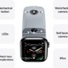 Wristcam, Smart Dual-Camera Band for Apple Watch (Apple MFi Certified), 8MP Sensor, Full HD Video/720P Sport Mode, (New) Pro. Image Stabilization, WiFi, IP68 Water Resistant, Siri Integration