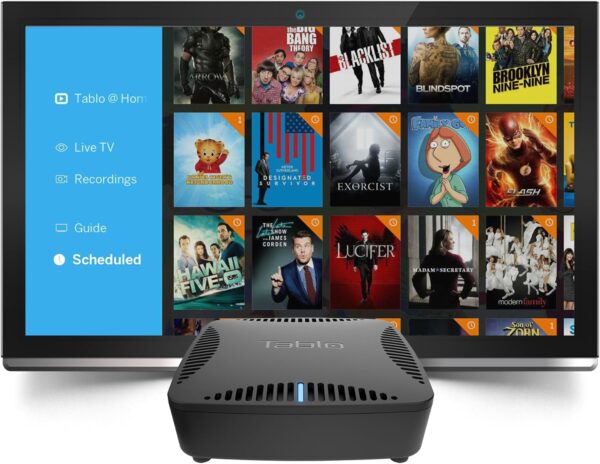 Tablo DUAL 64GB OTA DVR for Cord Cutters - with WiFi - For use with HDTV Antennas