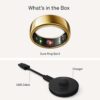 Oura Ring Gen3 Horizon - Gold - Size 11 - Smart Ring - Size First with Oura Ring Gen3 Sizing Kit - Sleep Tracking Wearable - Heart Rate - Fitness Tracker - 5-7 Days Battery Life