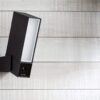 Pass & Seymour Netatmo c Camera, WiFi, Integrated Floodlight, Movement Detection, Night Vision, Without Fees, NOC01-US, Black Aluminium