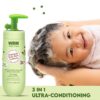 Baby Care 3-in-1 Baby Shampoo, Body Wash & Conditioner, Care From Nature,100% Plant-Based, No Tear Formula, Safe on Babies Skin, Kids Shampoo 300 ml/ 10 fl. Oz