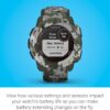 Garmin Instinct Solar, Rugged Outdoor Smartwatch with Solar Charging Capabilities, Built-in Sports Apps and Health Monitoring, Lichen Camo
