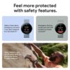 Google Pixel Watch 2 (Previous Model) with the Best of Fitbit - Heart Rate Tracking, Stress Management, Safety Features - Android Smartwatch - Matte Black Aluminum Case - Obsidian Active Band - LTE
