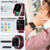 Smart Watch with Alexa & Bluetooth Calls, 1.83" HD Fitness Tracker for Men Women, IP68 Waterproof, 120+ Workout Modes, 24/7 Heart Rate/Sleep Tracking, iOS Android Compatible (Red)
