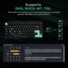 BOOG75 75% Gaming Keyboard with GATERON KS-37B Magnetic Switches, Rapid Trigger Toggle Hall Effect Keyboard, Hot Swappable, Gasket Mount Wired Custom Aluminum HE Key Board for Laptop PC (Black)