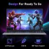 Gaming Laptop,15.6 Inch Laptop Computer,32GB RAM 1TB SSD,AMD Ryzen 5 7430U 6C/12T Processor(up to 4.3Ghz),AMD Radeon Graphics,15.6”FHD 1920 * 1080 Display,WiFi 5,BT5.0,Backlit Keyboard