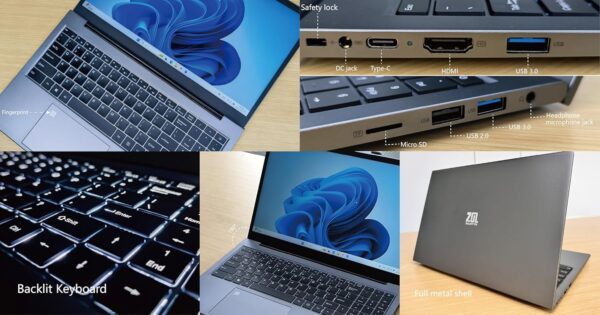 Laptop Gaming,with Backlit Keyboard-Intel Core Laptop i3 (2C/4T, Up to 3.2GHz), 12GB DDR4 RAM+512GB NVMe SSD, 15.6" FHD IPS 180° Viewing Angle, WiFi 6 & Bluetooth - Aluminum Portable Laptop Computer