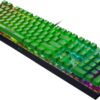 Razer BlackWidow V4 X Minecraft Edition - Mechanical Gaming Keyboard - Chroma RGB (Green Clicky Switches, 6 Dedicated Macro Keys, Doubleshot ABS Keycaps) US Layout | Minecraft