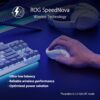 ASUS ROG Falchion RX Low Profile 65% Wireless Gaming Keyboard and ROG Gladius III Wireless Gaming Mouse with 36000 DPI