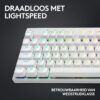 Logitech G PRO X TKL LIGHTSPEED - Wireless Gaming Keyboard - White - US INT'L - TACTILE