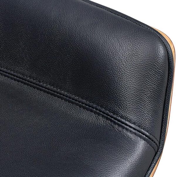 High Back Executive Boss Chair with Lift Swivel Function Comfortable Gaming Chair for Dormitory Work Reading Room(Black)
