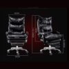 Esports Gaming Office Chair Modern Minimalist Reclining Computer Chair Ergonomic Home Study Chair Adjustable Height(Black)
