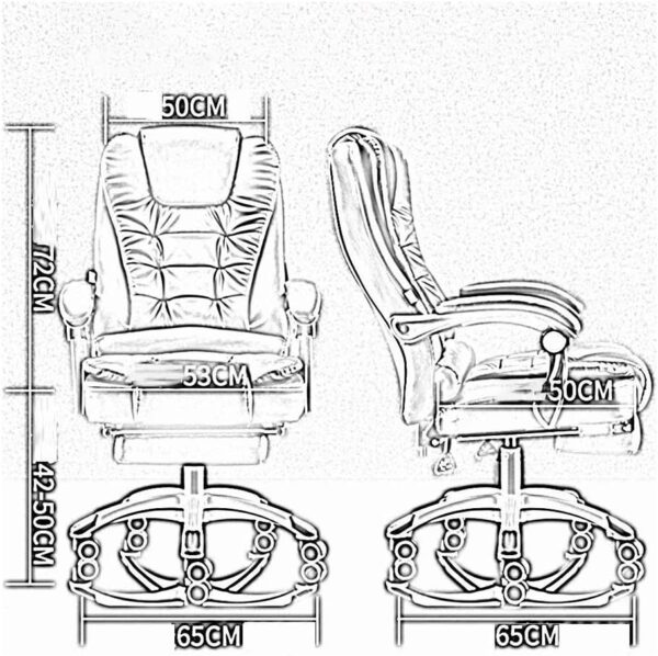 Fashion E-Sports Gaming Chair High Back Reclining Boss Chair European Style Comfortable Breathable Single Sofa(Beige)