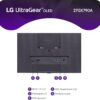 LG 27GX790A-B 27-inch Ultragear OLED Gaming Monitor QHD 1440p 480Hz, 0.03ms, DisplayPort 2.1, True Black 400, NVIDIA G-Sync, AMD FreeSync Premium Pro, HDMI, USB, Tilt/Height/Swivel/Pivot Stand, Black