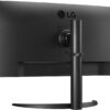 LG UltraWide QHD 34-Inch Curved Computer Monitor 34WQ73A-B, IPS with HDR 10 Compatibility, Built-In-KVM, and USB Type-C, Black