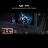GIGABYTE - AORUS FO32U - 32" QD OLED Gaming Monitor - UHD 3840x2160-165Hz - 0.03ms GTG - AMD FreeSync Premium Pro - Type C KVM - HDMI, DP, Type C - Height Adjustable - Black