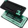 BOOG75 75% Gaming Keyboard with GATERON KS-37B Magnetic Switches, Rapid Trigger Toggle Hall Effect Keyboard, Hot Swappable, Gasket Mount Wired Custom Aluminum HE Key Board for Laptop PC (Black)