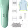 Baby Hair Clippers - Ultra Quiet Electric Hair Trimmer, Cordless Rechargeable Waterproof Haircut Kit for Kids Infants & Adult.