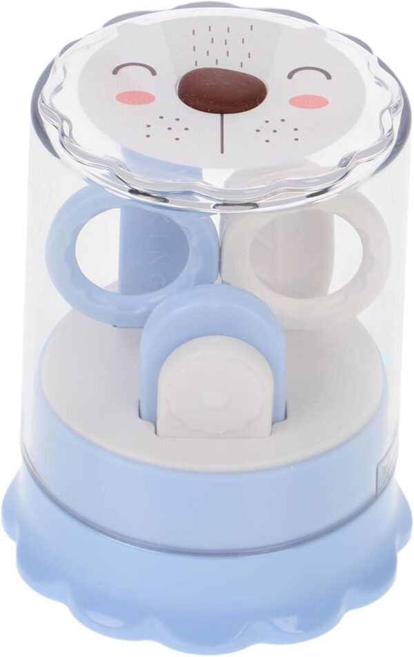 Baby Nail Trimmer Set Ergonomic Clipper File Tweezers Essential Kit for Newborn Nail Care